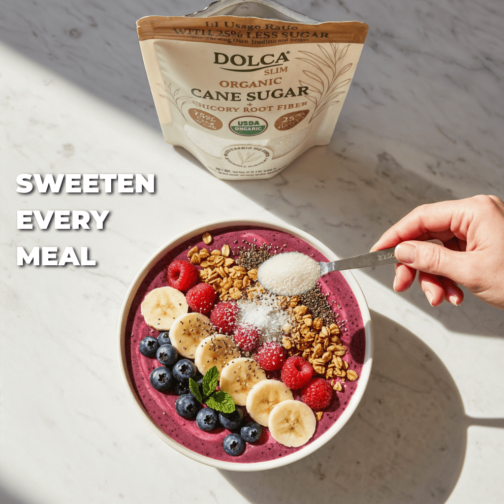 Dolca Organic Slim - Prebiotic Cane Sugar