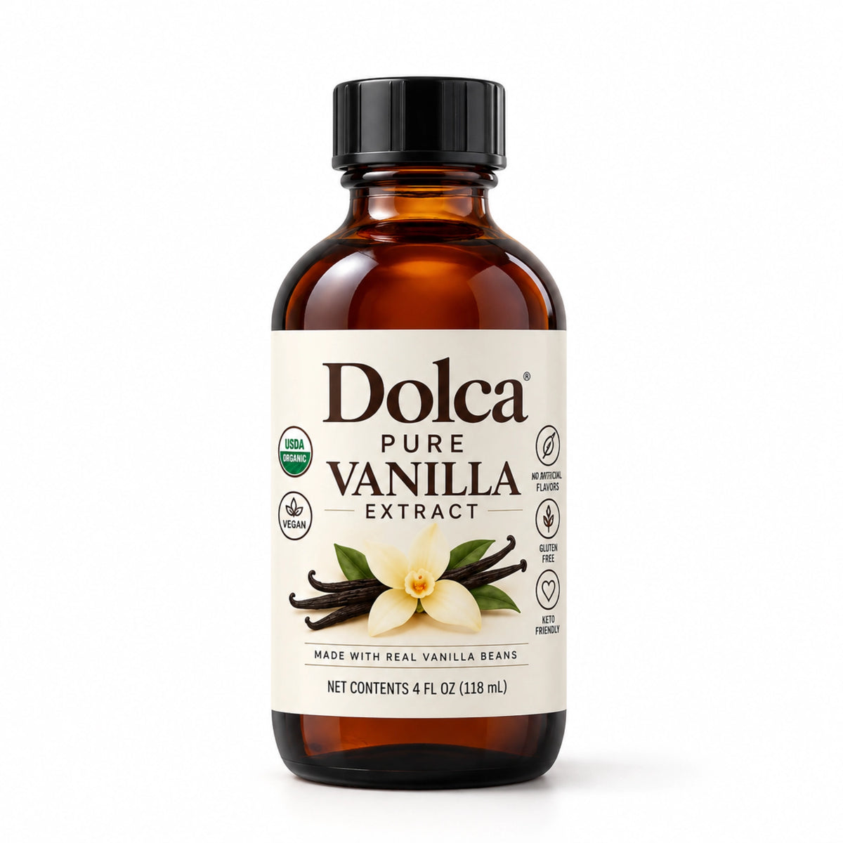 Dolca Organic Pure Vanilla Extract