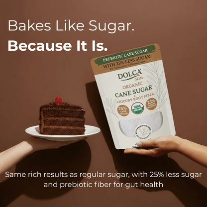 Dolca Organic Slim - Prebiotic Cane Sugar