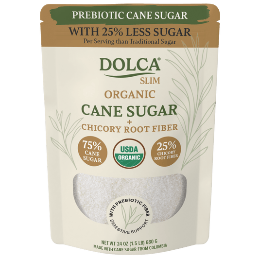 Dolca Organic Slim - Prebiotic Cane Sugar