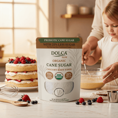 Dolca Organic Slim - Prebiotic Cane Sugar