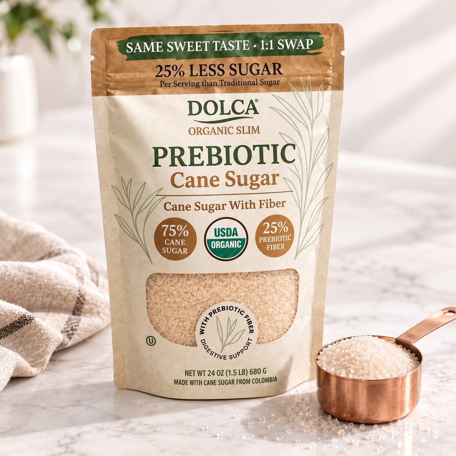 Dolca on a kitchen counter